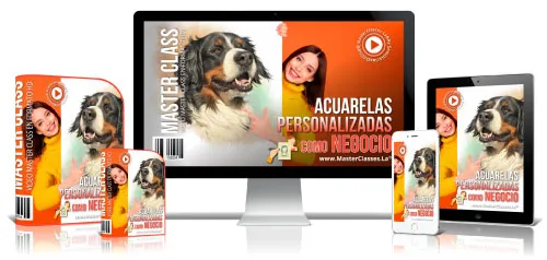 ACUARELAS PERSONALIZADAS COMO NEGOCIO